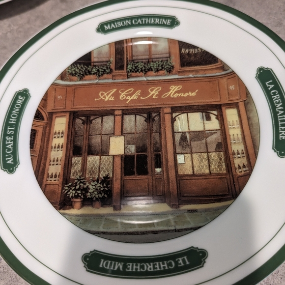 Williams-Sonoma set/6 Maison Catherine plates - Picture 7 of 9